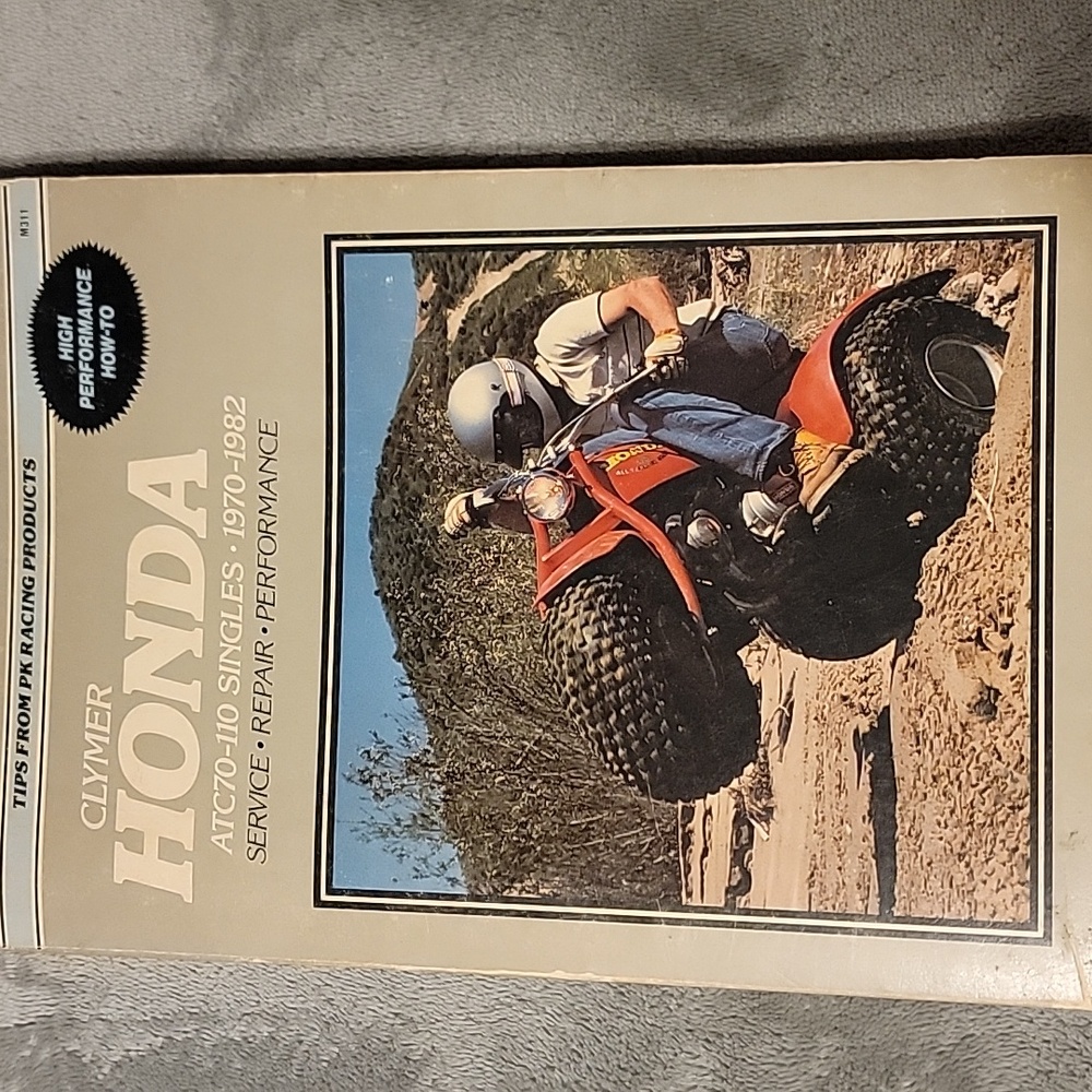 VTG CLYMER Honda ATC 70-110 Singles 1970-1982 Service Repair Performance Manual